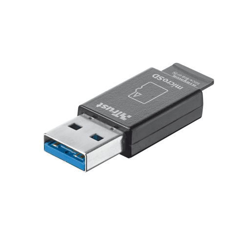 Картридер 19978 Trust Micro-SD USB3.0 высокоскоростной