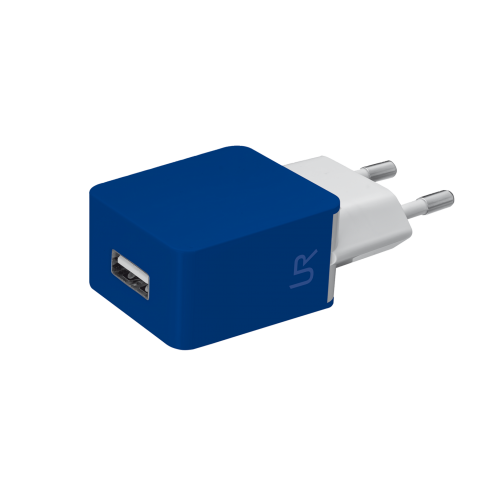 Зарядное устройство TRUST USB (1 x 5Вт) - blue