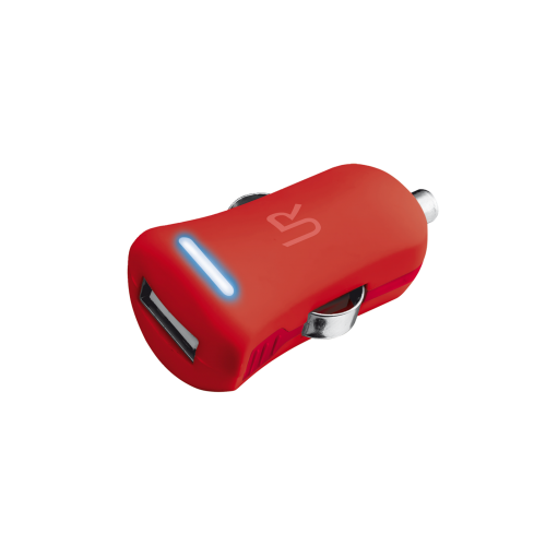 Автомобильное зарядное устройство TRUST ( 1USB x 5Вт ) - red