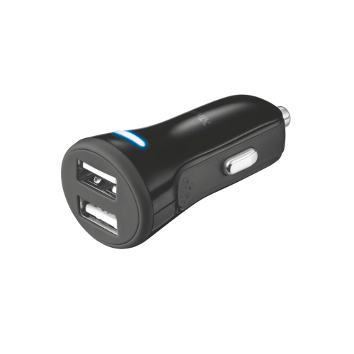 Автомобильное зарядное устройство USB Trust 20W Fast Dual 
