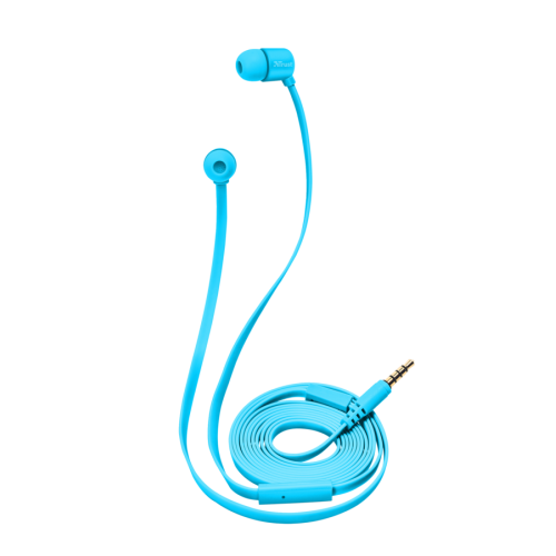 Наушники Trust Duga In-Ear - neon blue